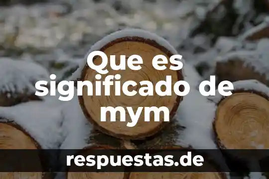 Qué es un camino idílico significado 4 Que es significado de mym