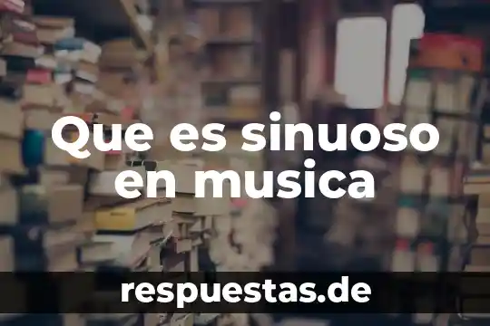 Qué es rip en música 7 Que es sinuoso en musica
