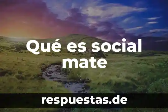 Qué es readaptación social definición 7 Qué es social mate