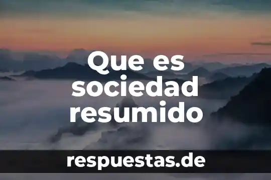Que es sociedad revistapagina redalyc 5 Que es sociedad resumido