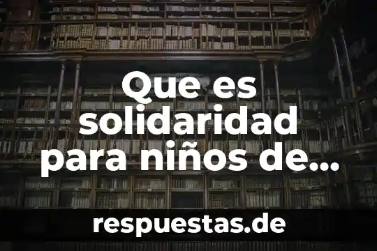 Que es la numerosidad en preescolar pensamiento matematico 8 Que es solidaridad para niños de preescolar