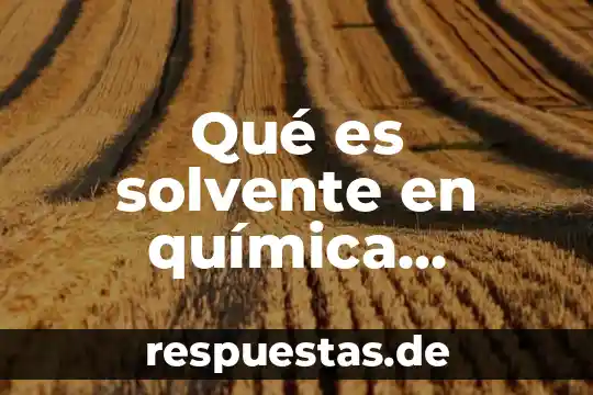 Qué es una rutina de ejercicios concepto 3 Qué es solvente en química ejercicios resueltos