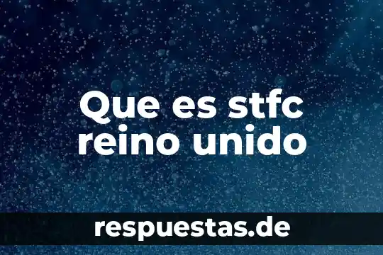 Que es el reino anidas y ejemplos 5 Que es stfc reino unido