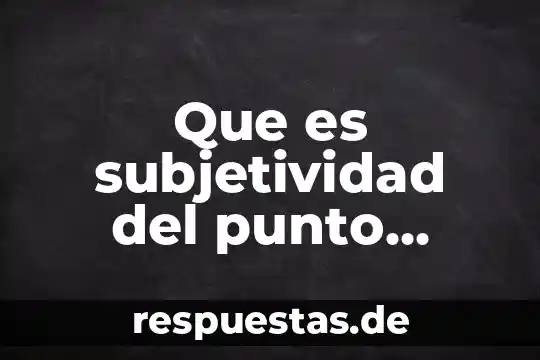 Que es el punto naranja junto a la luna 3 Que es subjetividad del punto sociologico