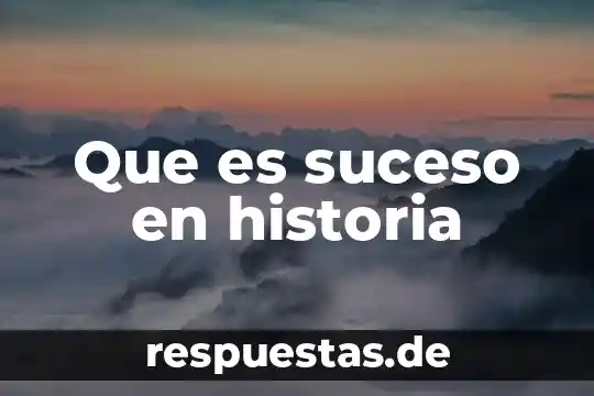 Que es historia en yahoo 4 Que es suceso en historia