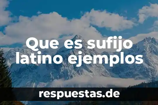 Que es un directorio tic ejemplos 8 Que es sufijo latino ejemplos