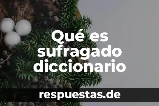 Que es una historia de vida en ecologia 5 Qué es sufragado diccionario