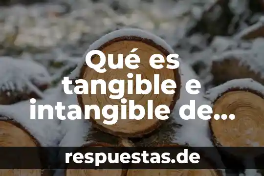 Que es patrimonio cultura tangible e intangible 3 Qu茅 es tangible e intangible de una computadora