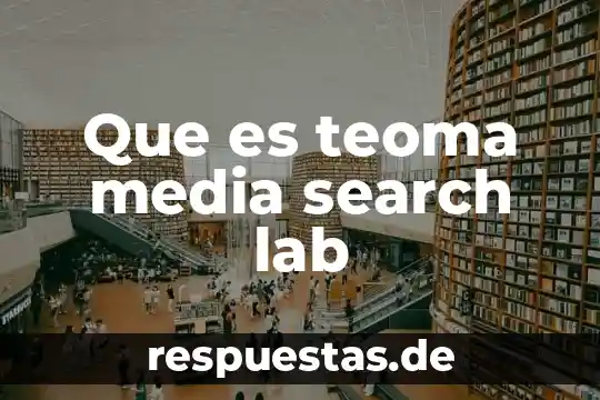 Que es la media aritmética empoderada 4 Que es teoma media search lab