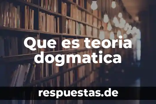Qué es la teoría de la lamarck 7 Que es teoria dogmatica