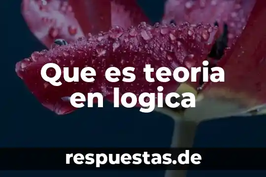 Que es una base de reglas en logica 5 Que es teoria en logica