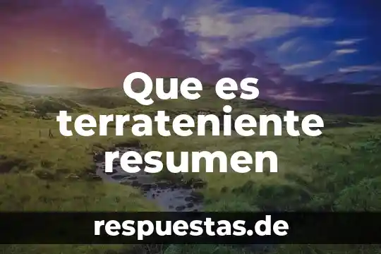 Que es un cuadro latino 3 Que es terrateniente resumen
