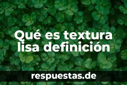 Que es una bomba atómica definición 4 Qué es textura lisa definición