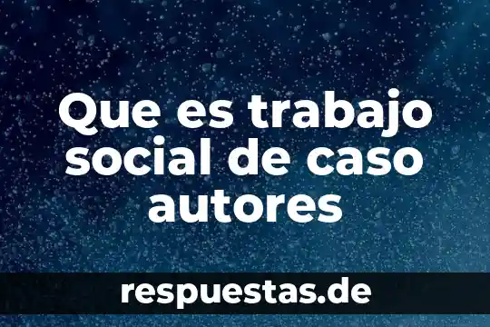 Qué es la música y su importancia en preescolar con autores 8 Que es trabajo social de caso autores