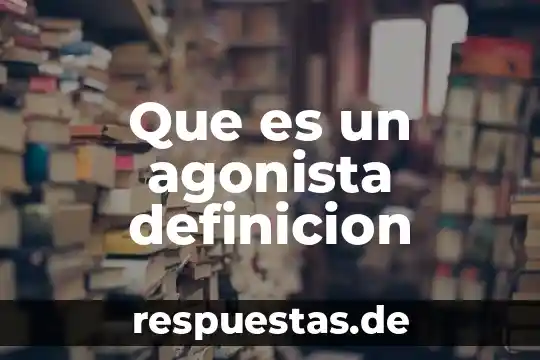Que es crápula definicion 4 Que es un agonista definicion