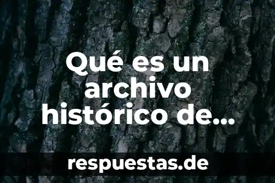Qué es un relato histórico según autores 3 Qué es un archivo histórico de compras