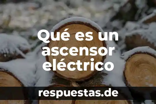 Qué es un plano eléctrico significado 4 Qué es un ascensor eléctrico