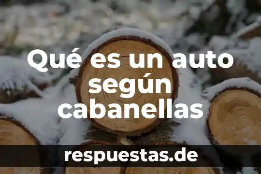 Qué es la identidad según gabriel garcía marquéz 6 Qué es un auto según cabanellas