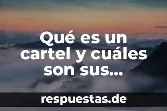 Que es homotecia y que elementos lo forma 3 Qué es un cartel y cuáles son sus elementos