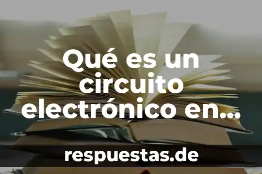 Qué es un circuito electrónico en escalera es