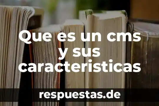 Que es evasivos significado 4 Que es un cms y sus caracteristicas