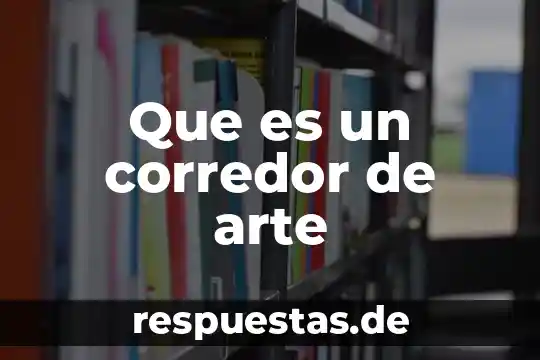 Que es el arte margico harry potter 6 Que es un corredor de arte