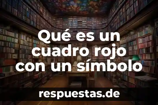 Qué es línea en geometría con símbolo 8 Qué es un cuadro rojo con un símbolo