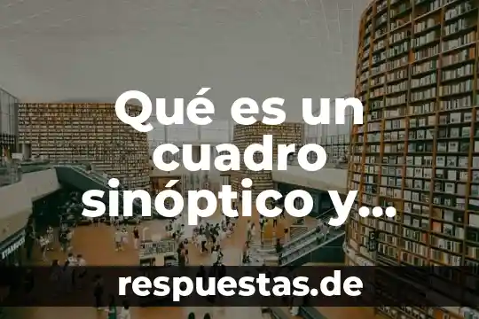 Que es una linea de texto ejemplos 5 Qué es un cuadro sinóptico y ejemplos cortos