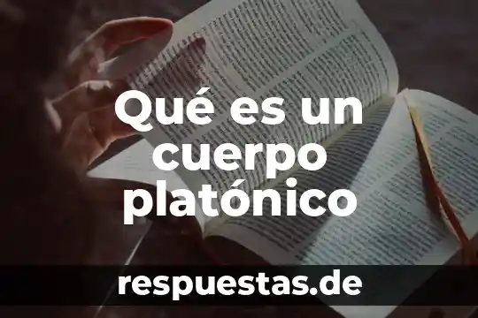 Qué es pretérito perfecto condicional ejemplo saltar 8 Qué es un cuerpo platónico