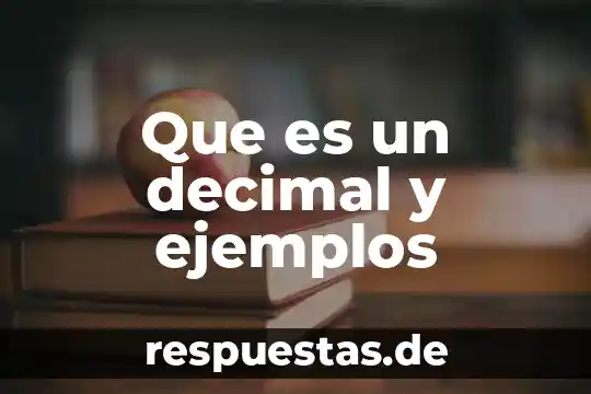 Que es decimal periodico puro 8 Que es un decimal y ejemplos