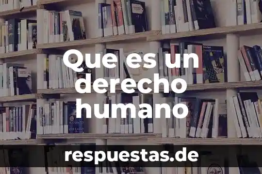 Que es lengua y cultura 5 Que es un derecho humano