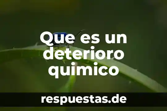 Que es el deterioro de la mucosa oral significado 3 Que es un deterioro quimico