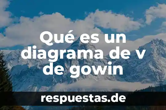 Qué es el índice de velocidad V 6 Qué es un diagrama de v de gowin