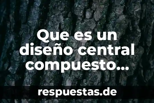 Que es signo en las artes 3 Que es un diseño central compuesto rotable