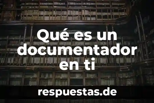 Que es el nombre de una empresa secretaria de economia 4 Qué es un documentador en ti