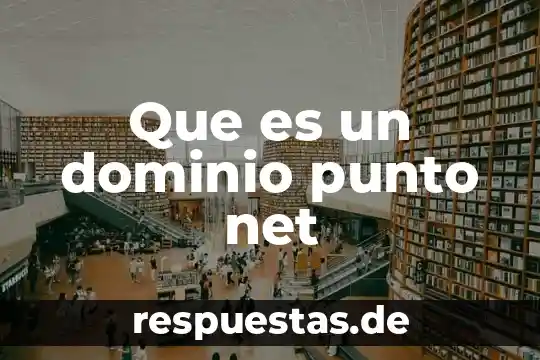 Que es es un punto de vista 4 Que es un dominio punto net