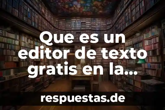 Qué es editor de música 5 Que es un editor de texto gratis en la nube