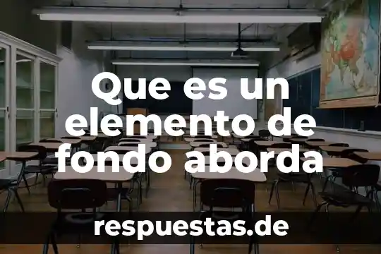 Dibujo sobre que es la sociedad de fondo una ciudad 8 Que es un elemento de fondo aborda