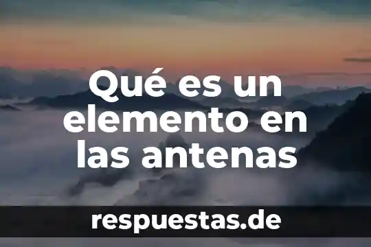 Parafina que es elemento mezcla o compuesto 4 Qué es un elemento en las antenas
