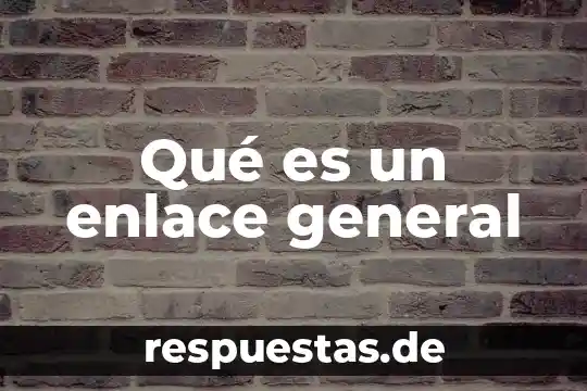 Qué es ejercicio de un balance general concepto 6 Qué es un enlace general