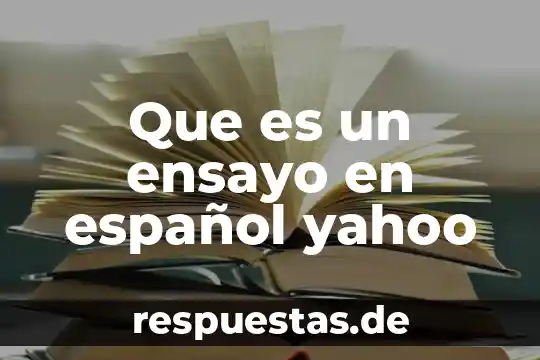 Significado que es moons en español 5 Que es un ensayo en español yahoo