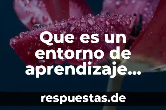 Que es el entorno de desarrollo dispositivos moviles 7 Que es un entorno de aprendizaje abierto