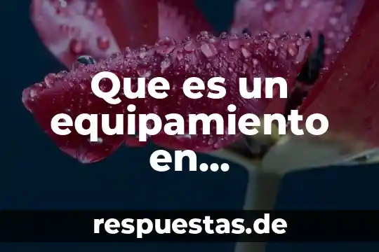 Que es el caracter en arquitectura 3 Que es un equipamiento en arquitectura