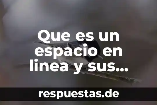 Que es la linea del tiempo de la historia 5 Que es un espacio en linea y sus caracteristicas