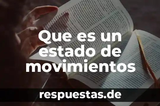 Que es el saldo anterior en los estado de cuenta 8 Que es un estado de movimientos