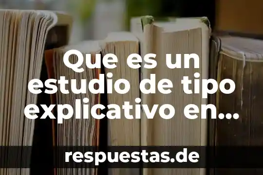Qué es un tipo o filo de animal 4 Que es un estudio de tipo explicativo en estadistica