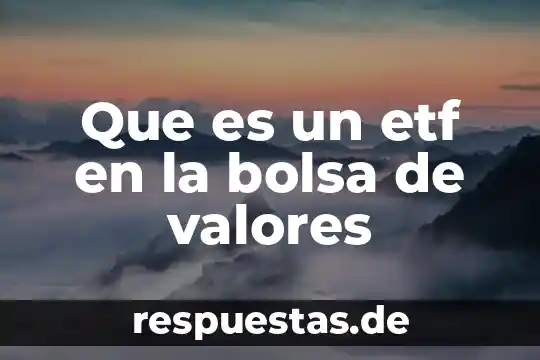 Qué es un round lot en la bolsa de valores 3 Que es un etf en la bolsa de valores