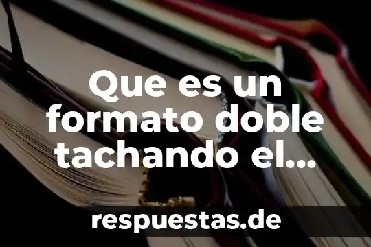 Que es intrumento musical maraca 8 Que es un formato doble tachando el titulo en word