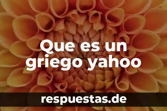 Qué es la salsa Yahoo 5 Que es un griego yahoo
