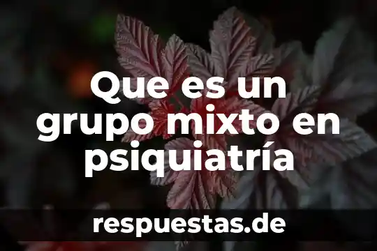 Qué es un número periódico puro y mixto 3 Que es un grupo mixto en psiquiatría